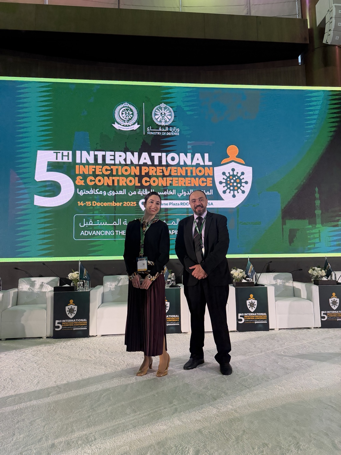 Dr. Mohamed Salama at the 5th International IPC Conference in 2025